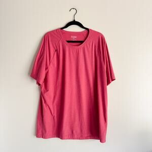 Rhone Red Heathered Short Sleeve Tee XXL